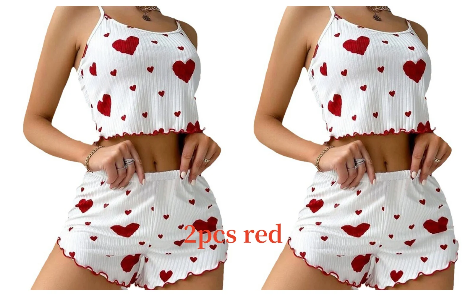 2pcs red