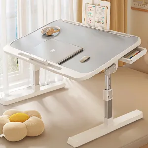 Computer Desk Bed Top Desk Adjustable Folding Simple Home Bedroom Sitting Floor Bay Window Laptop Office Small Desk Board