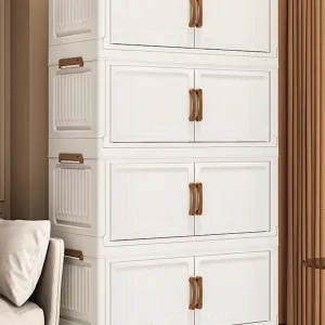 Storage Box, Household Folding Cabinet, Storage Cabinet for Clothes, Toys, Snacks, Extra-Large Capacity Storage Cabinet, Organizing Box