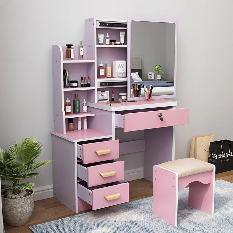 Pink Left Cabinet
