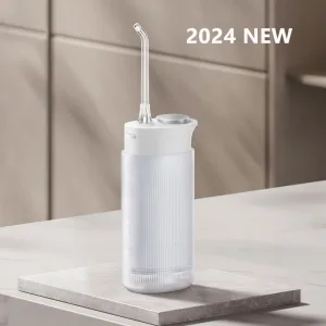 Electric Oral Irrigator F400 Portable Water Flosser 200ML 4-Mode Teeth Pick Whitening Cleaner Waterpulse