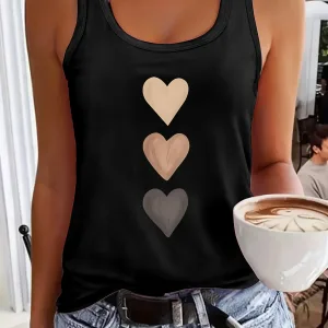 Printed Summer women's loose and personalized dream catcher mesh printed vest top T-shirt comfortable sleeveless