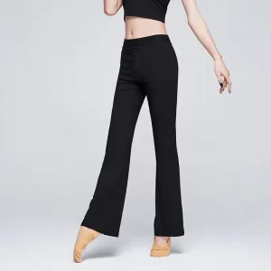 Adult Cotton Modal Casual Flare Trousers Yoga Pants Women Skin-Friendly Ballet Dance Pants