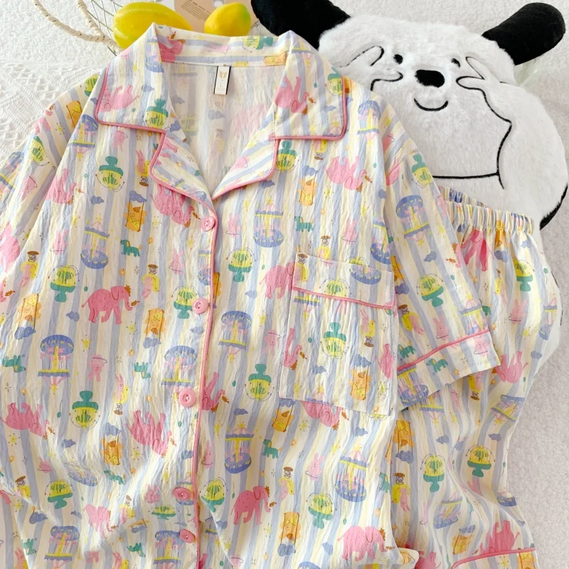 Y animal [short sleeve + shorts]